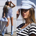 Berretto in jeans