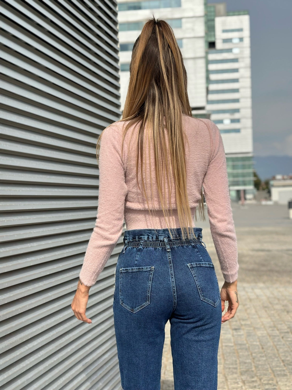 Maglioncino morbidissimo rosa