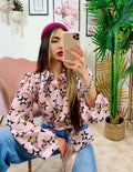 Camicia Rosa con Stelle e borsetta inclusa