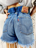 Short Levi’s Vintage bagno medio con strappi