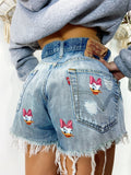 Short Levi’s Vintage con stampa Paperina bagno chiaro