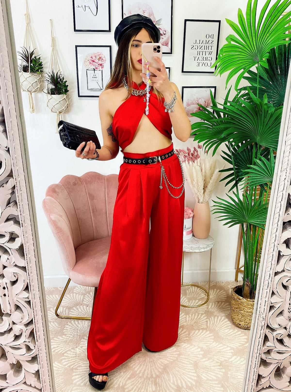 Completo influencer Pantalone e Top