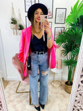Giacca fluo fucsia