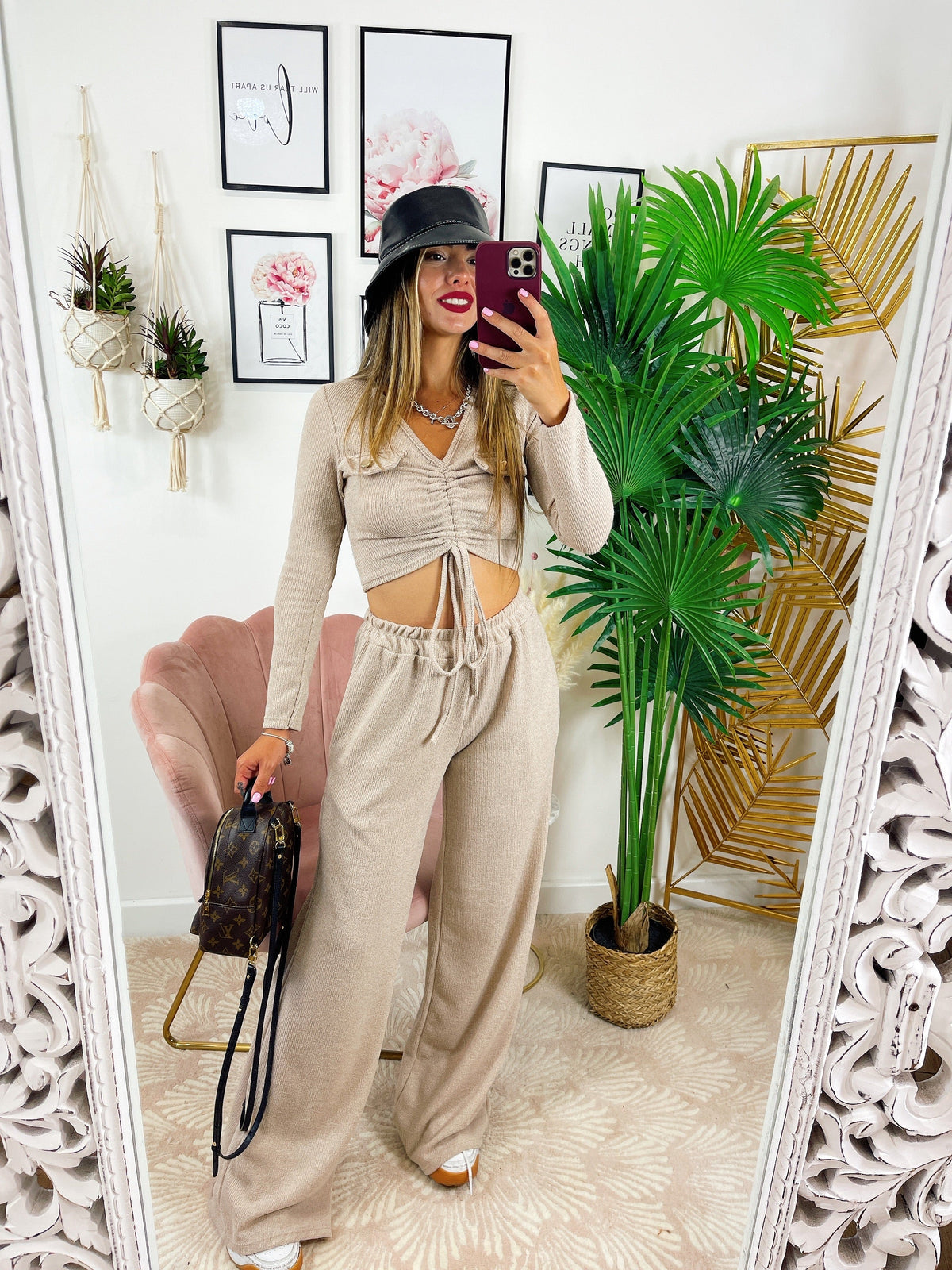 Tuta comfort beige