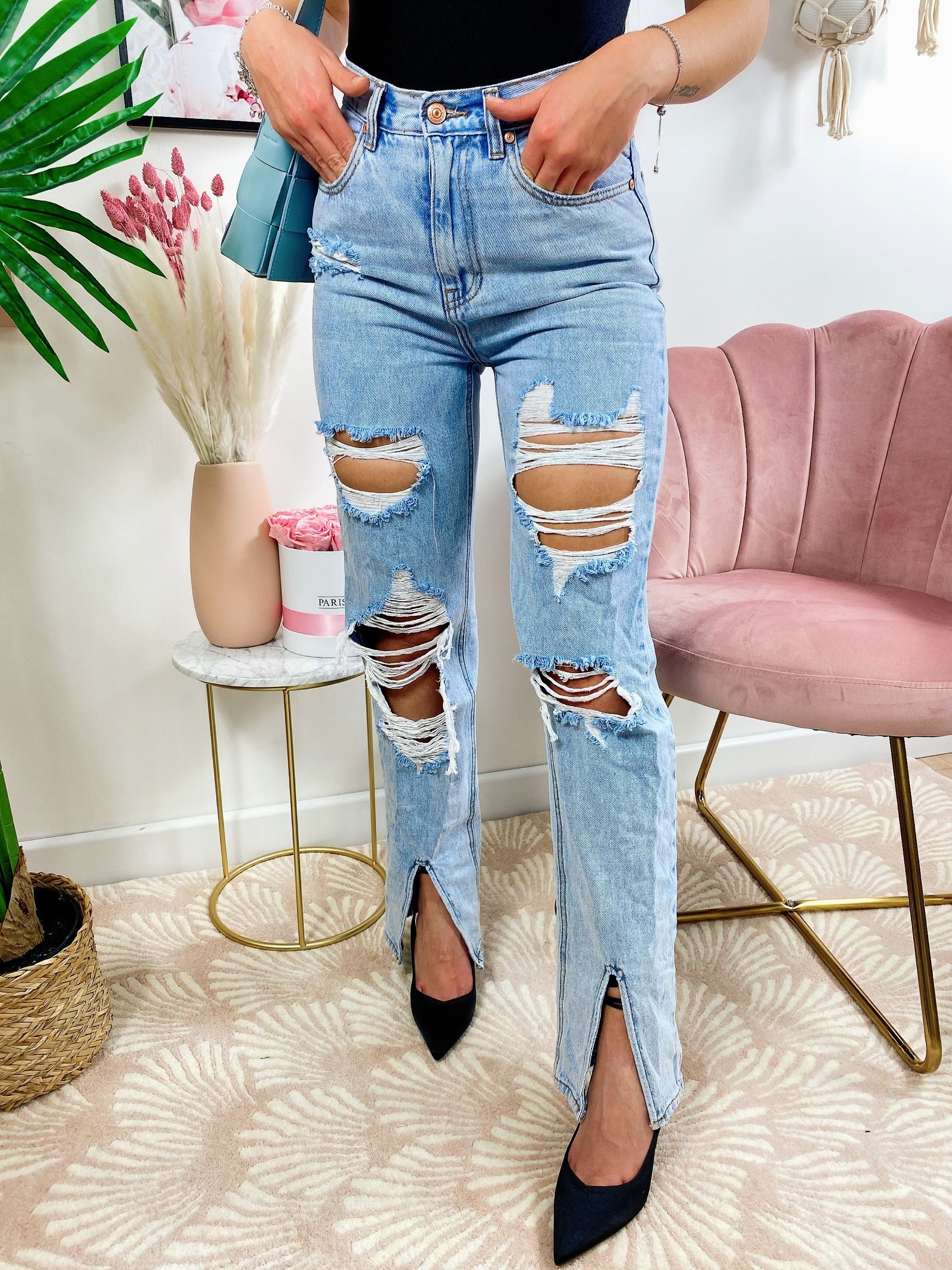 Jeans Mon amour con strappi