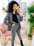 Completo Giacca e Pantalone Pied de Poule