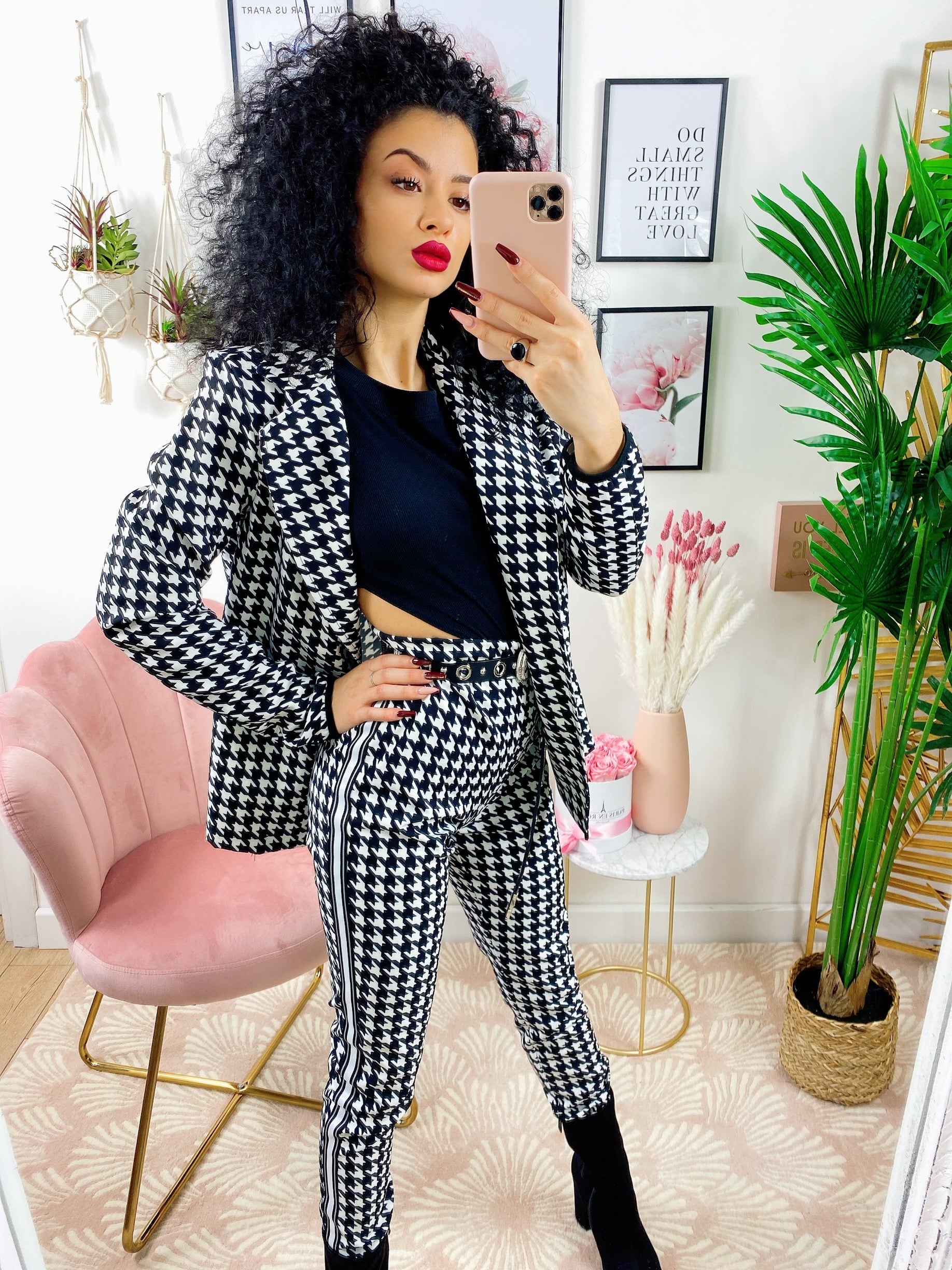 Completo Giacca e Pantalone Pied de Poule