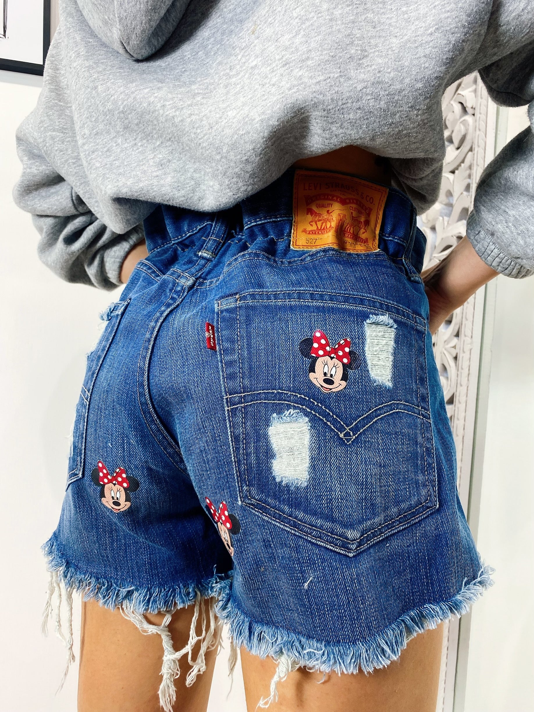 Short Levi’s Vintage bagno scuro con stampe