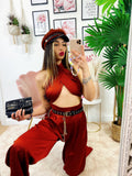 Completo influencer Pantalone e Top