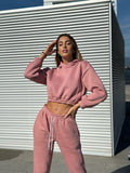 Tuta sportiva due pezzi rosa