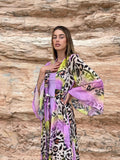 Kimono animalier lilla