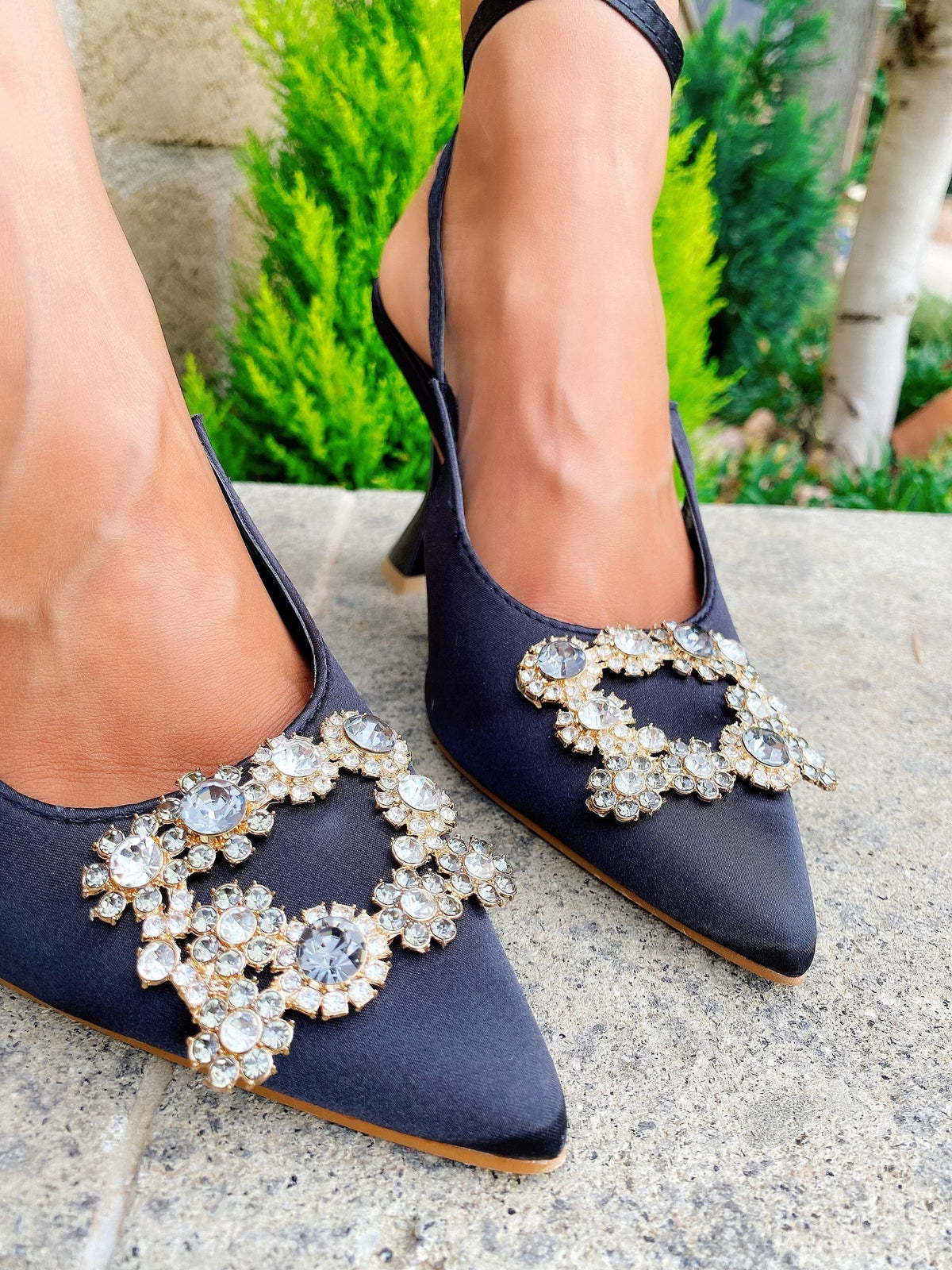 Tacco Black con gioiello