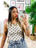 Body topolina bianco