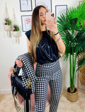 Body con spalline aperto sulla schiena