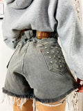 Levi’s Vintage grigio chiaro con borchie