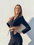 Completo top e pantalone
