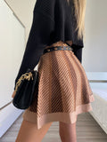 Maglione crop nero