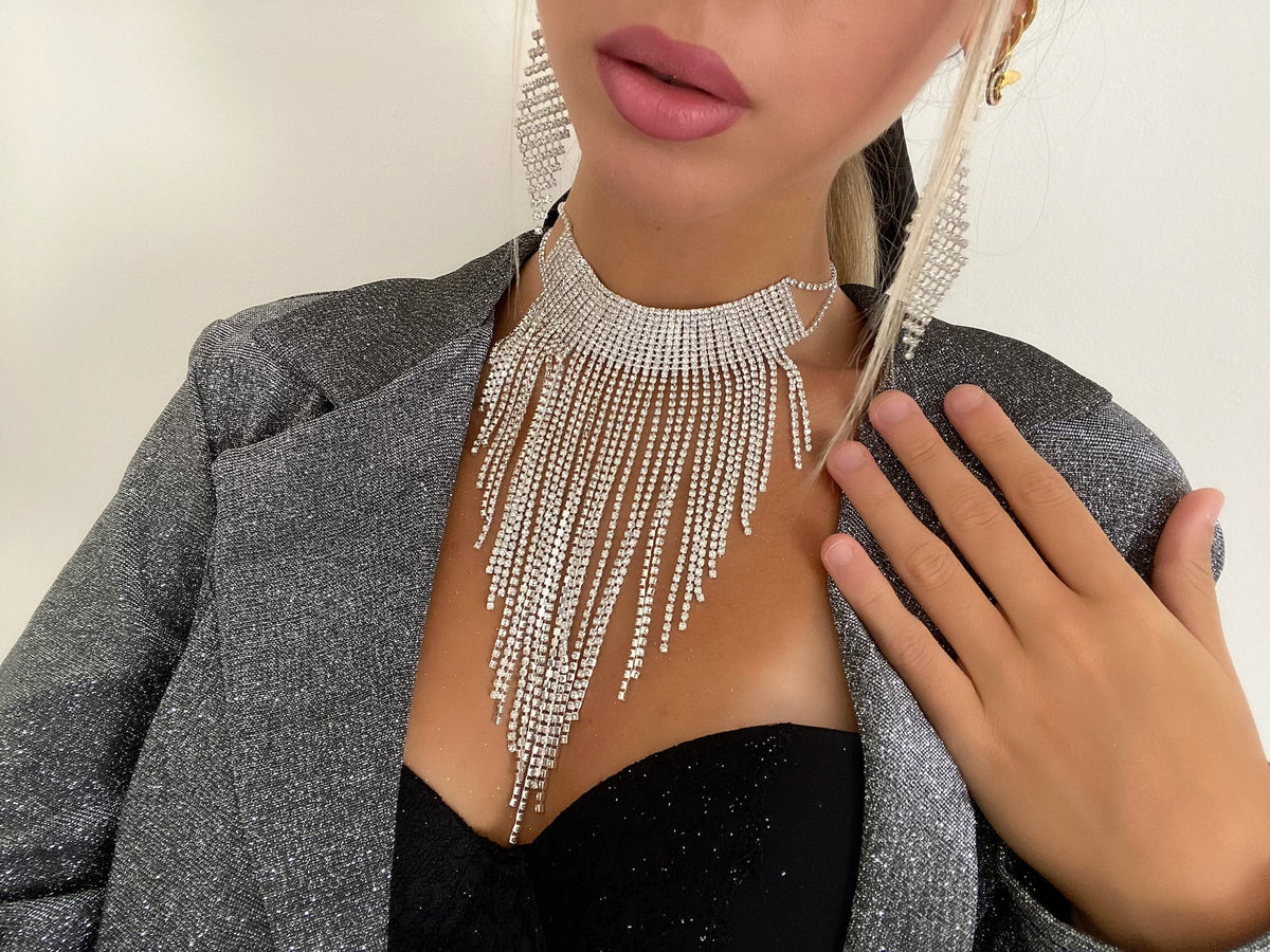 Collana con frange