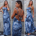 Abito jeans con spille