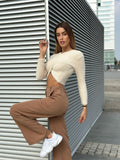 Maglioncino morbidissimo choker beige