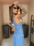 Completo top e jeans