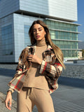 Giacca con frange nude