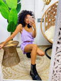 Completo casual top e short