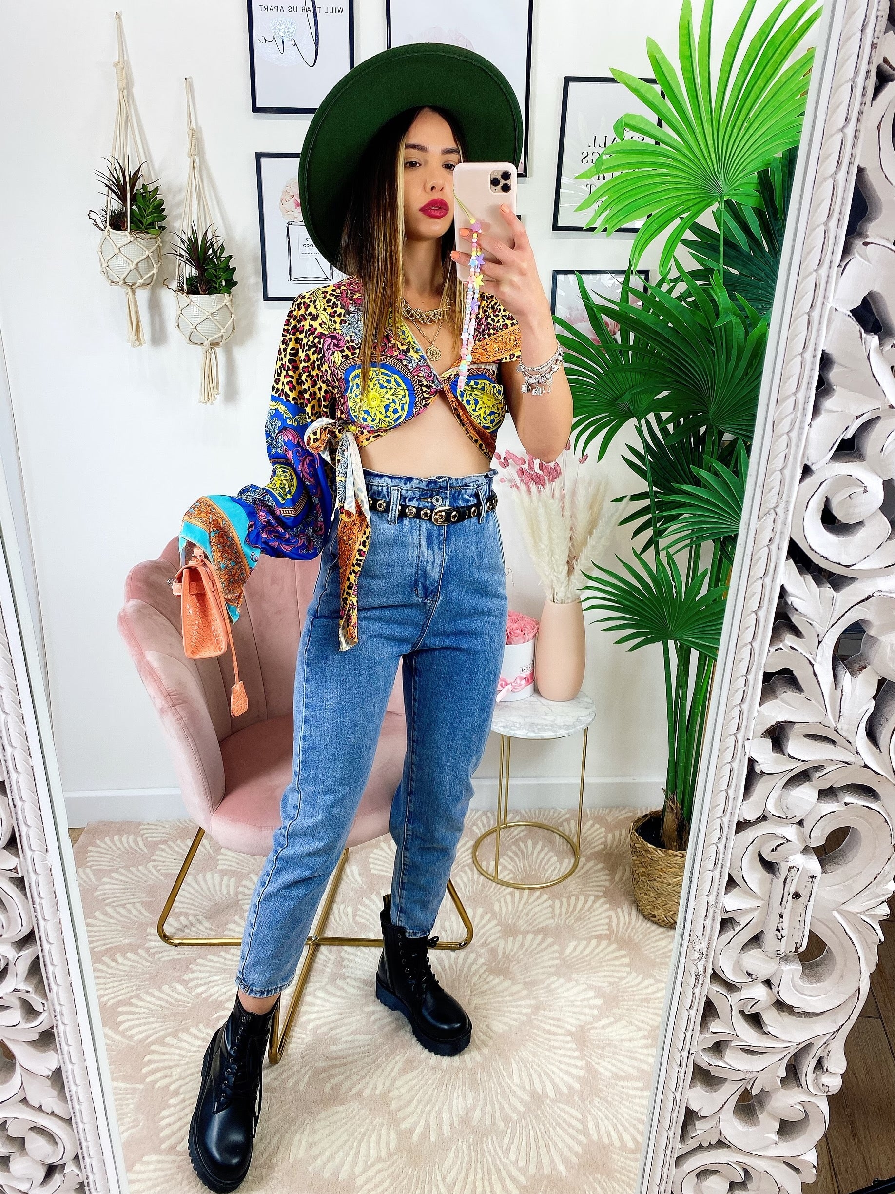 Jeans a vita alta Boyfriend