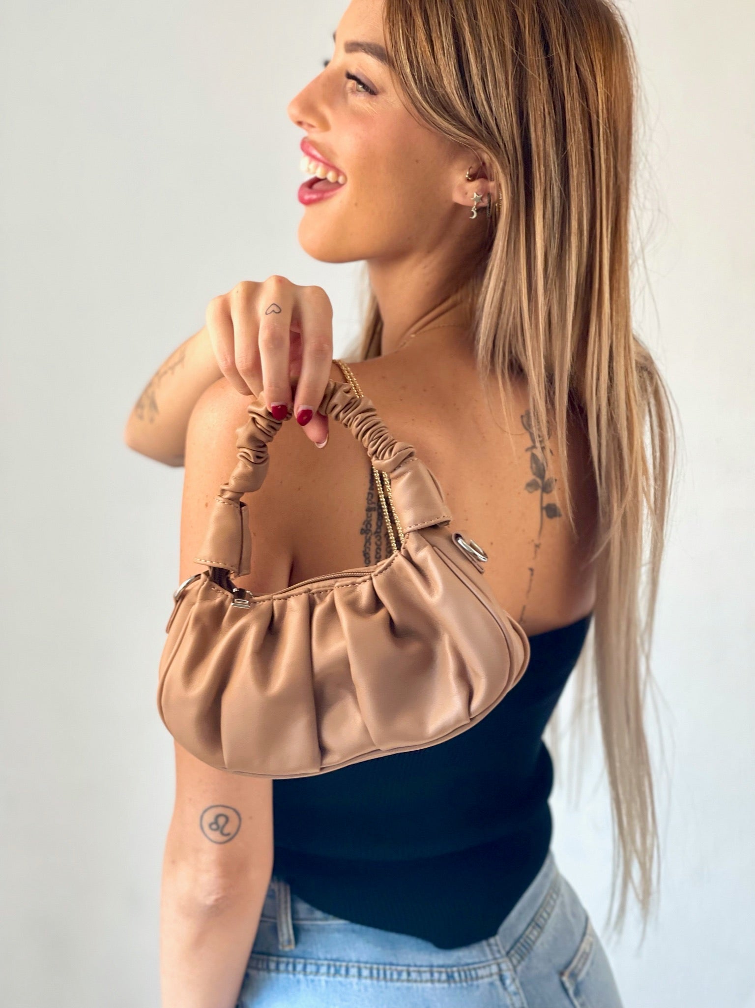 Mini bag nude