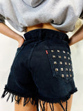 Short Levi’s Vintage con Borchie Nero