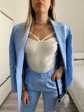 Completo giacca e pantalone carta da zucchero