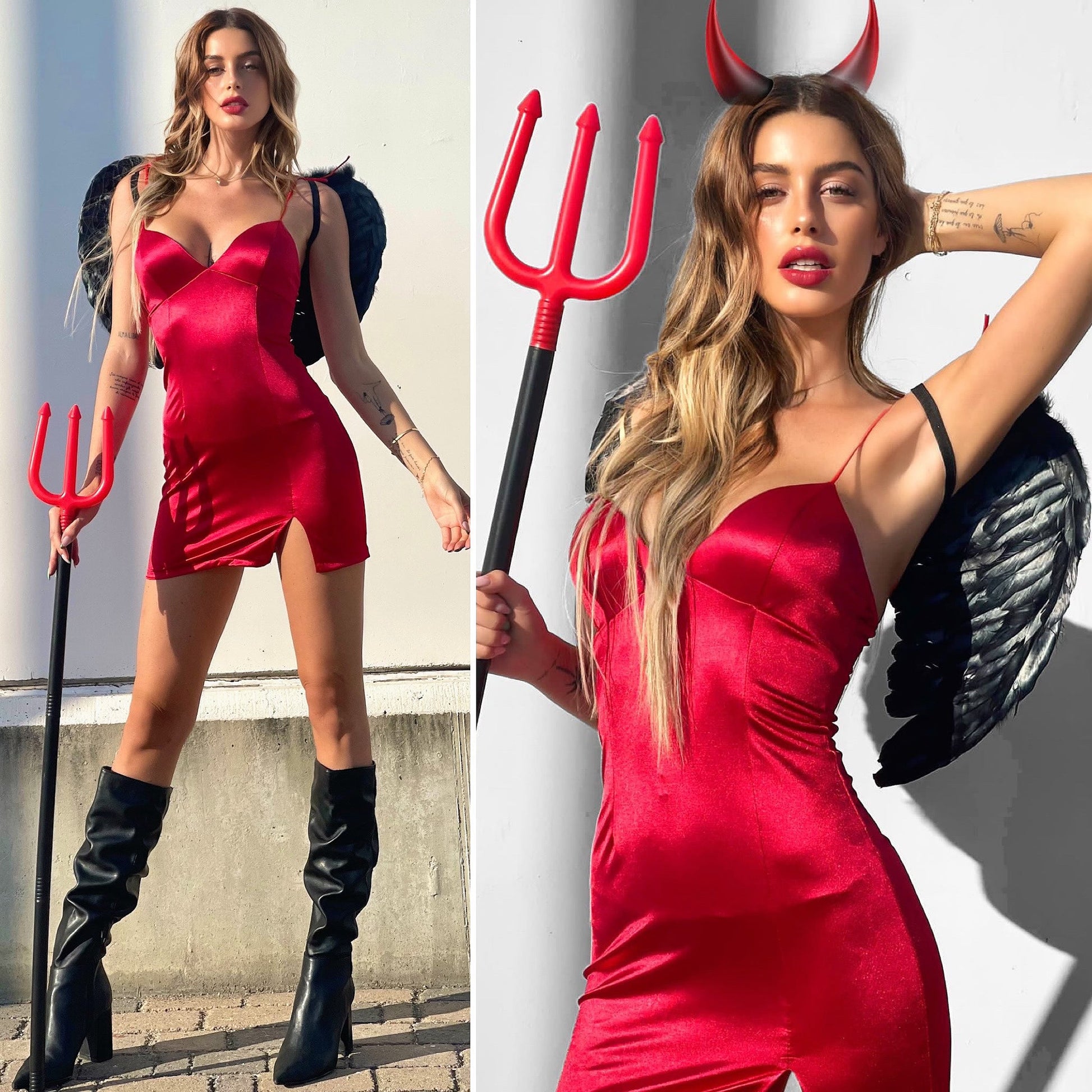 Abito red ( Diavolo Halloween)