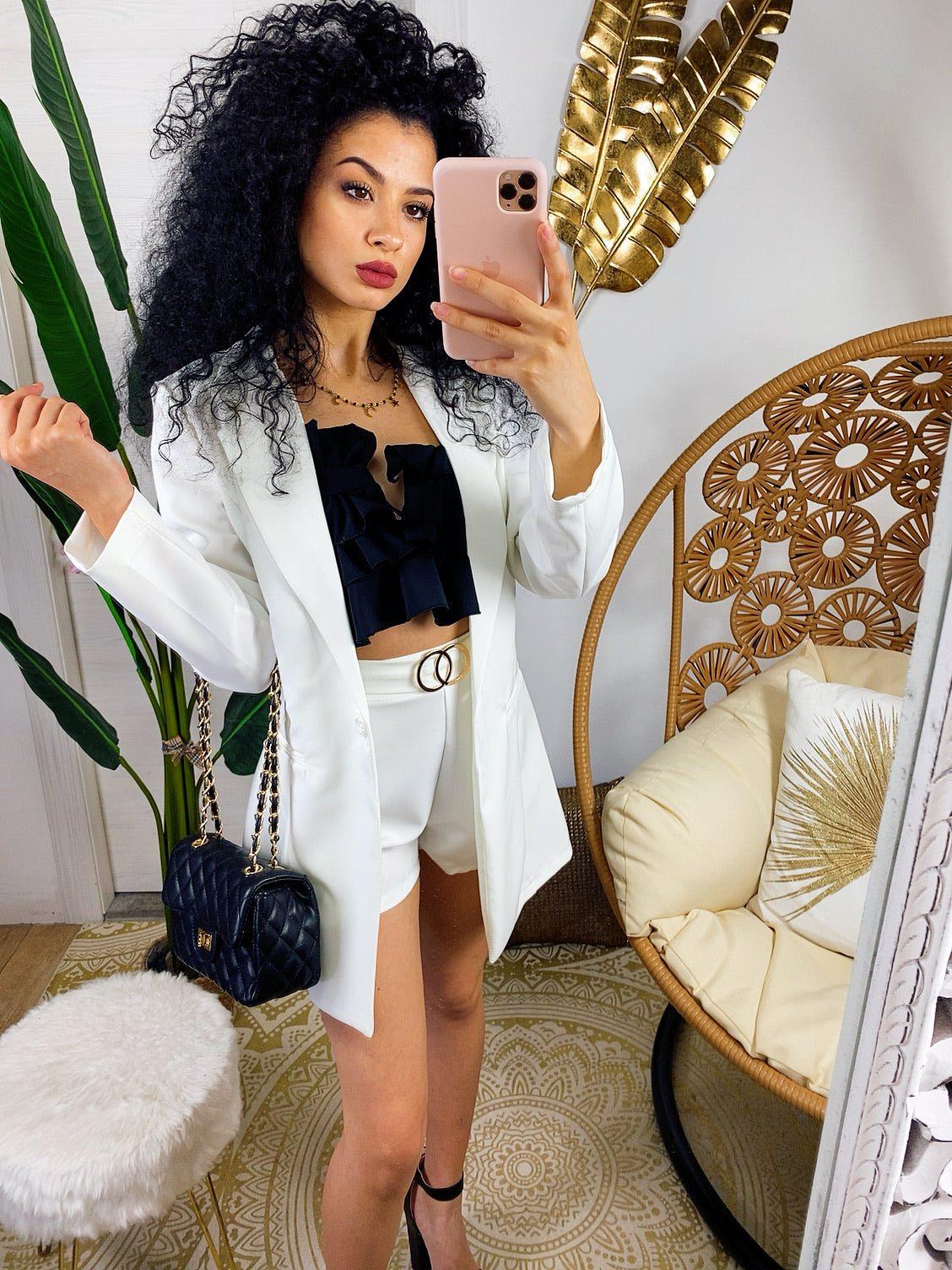 Set giacca e short