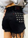 Short Levi’s Vintage con Borchie Nero