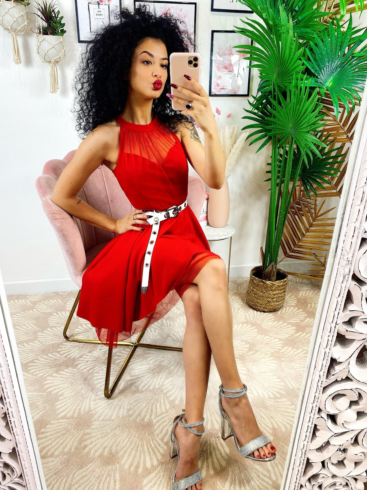 Abito principessa Summer rosso