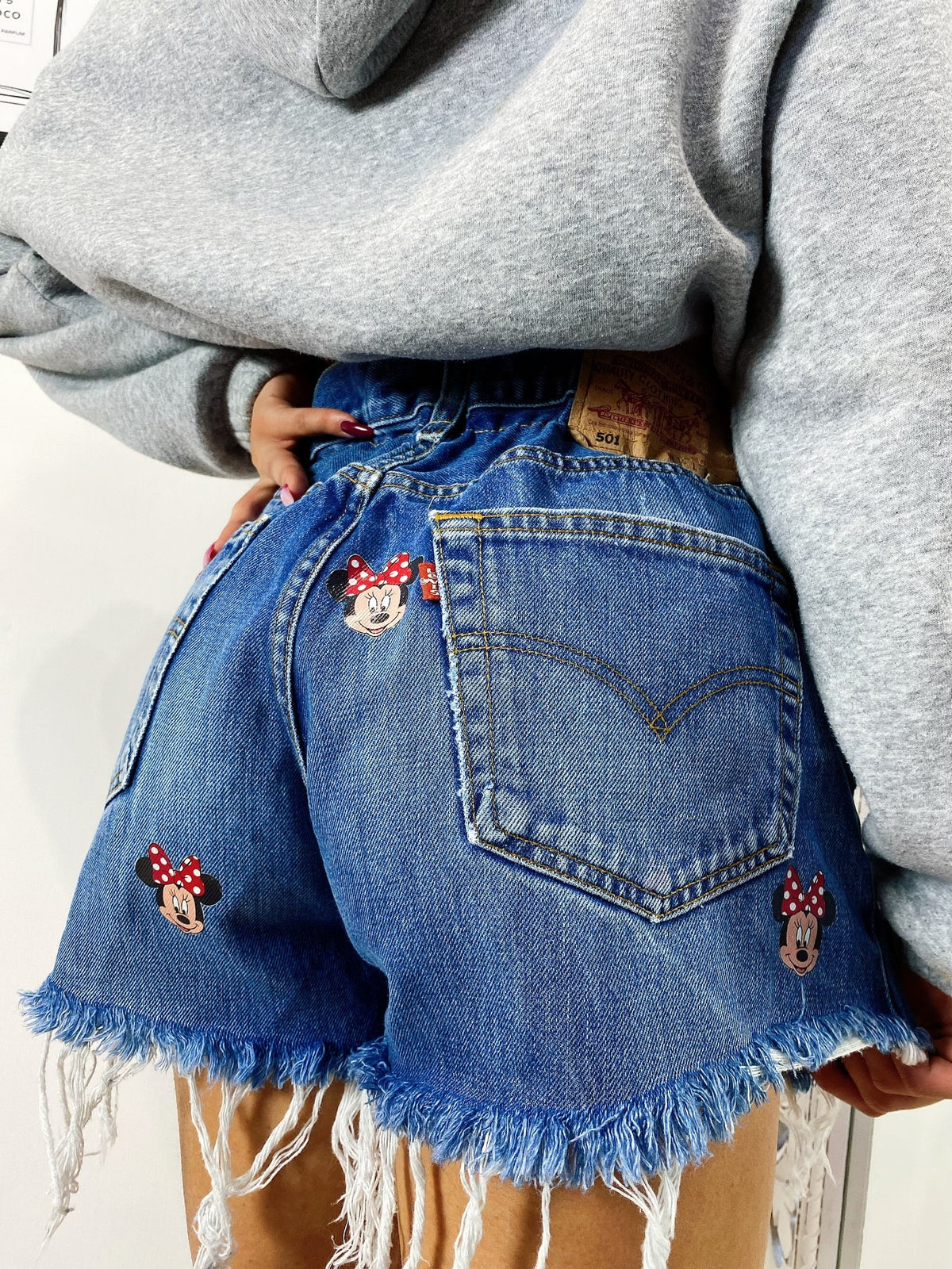 Short Levi’s Vintage bagno scuro con stampe