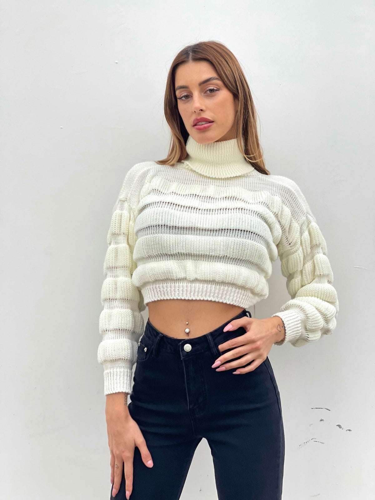 Maglione Rebel Bianco