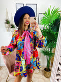 Maxi maglia Rainbow