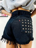 Short Levi’s Vintage con Borchie Nero