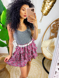 Body/costume glitter schiena aperta