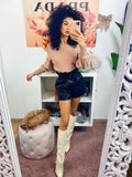 Maglione a trecce nude