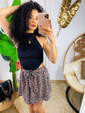 Short a fiori con fiocco