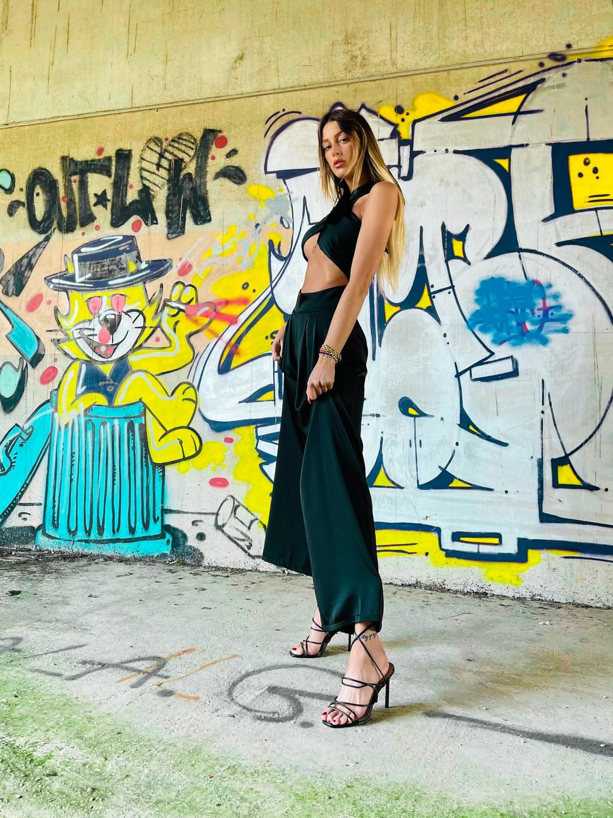 Completo influencer Pantalone e Top