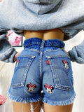 Short Levi’s Vintage stampa topolina senza strappi