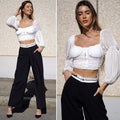 Pantalone basic nero