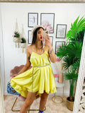 Abito con catenina Giallo