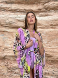 Kimono animalier lilla