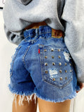 Short Levi’s Vintage con Borchie bagno medio