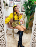 Short maculato Giallo