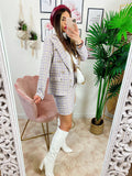 Completo in tweed Gonna e giacca lilla